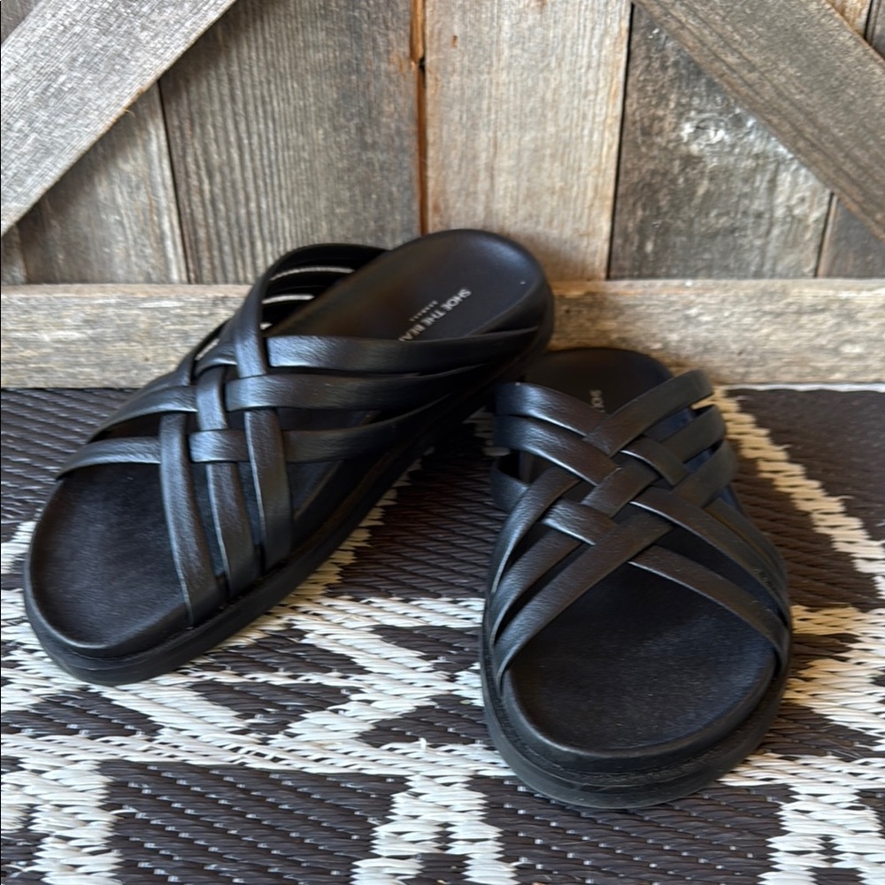 Shoe the Bear | Ivy Mule Leather Sandals